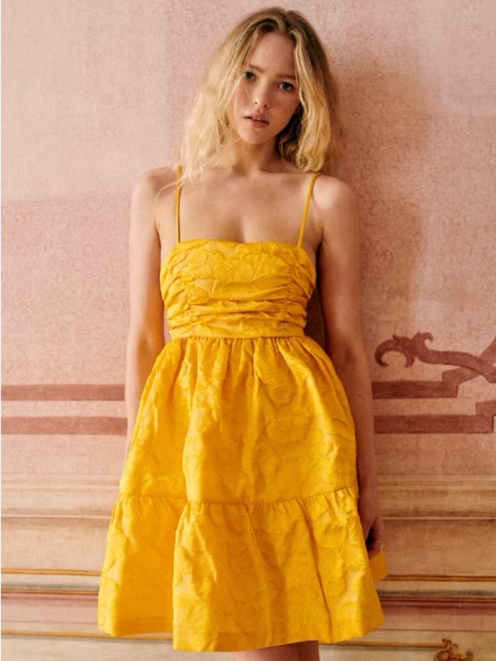 Sezane editions charlie Yellow 34